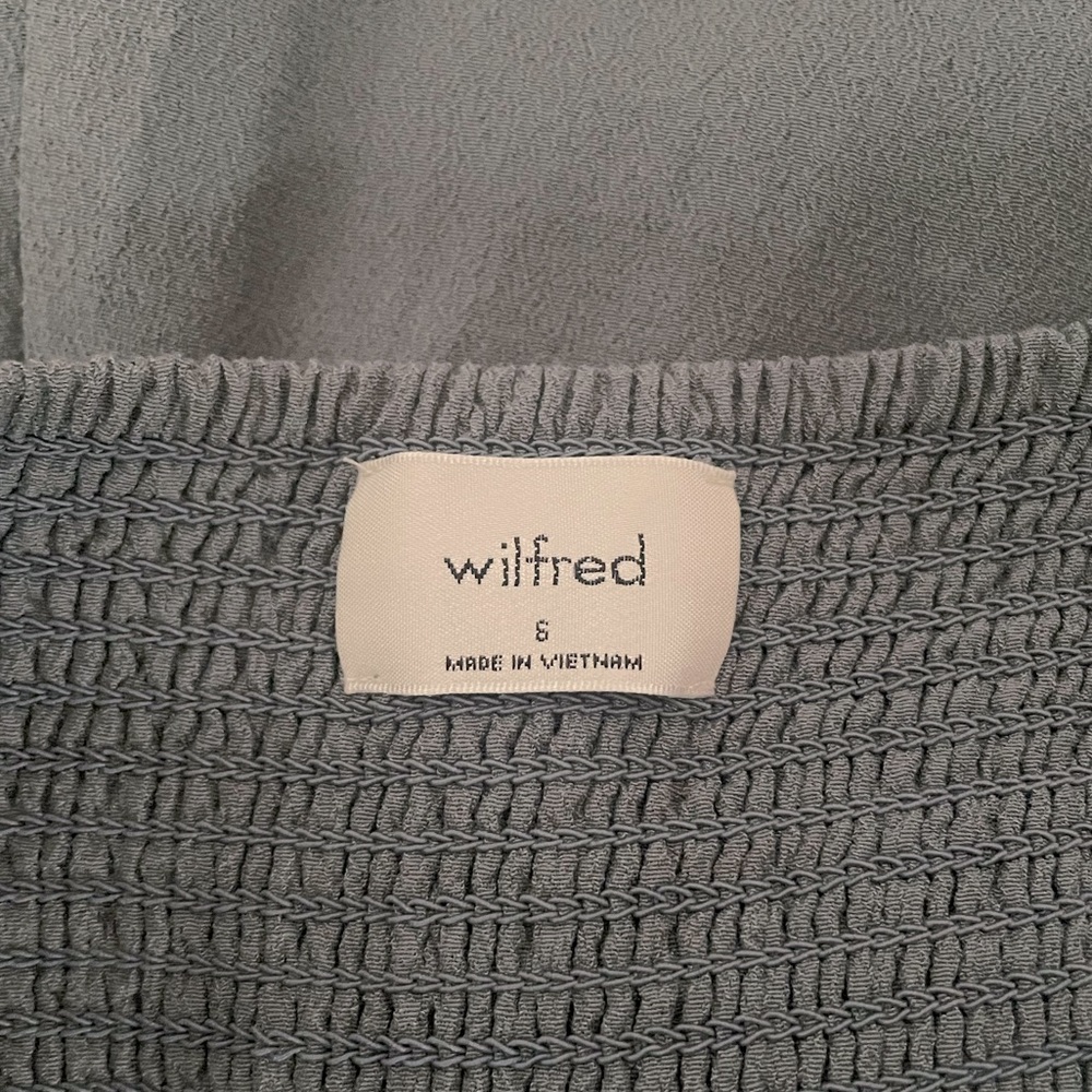 BLUE Wilfred Linen Fable Summer Dress size S - Picture 9 of 11